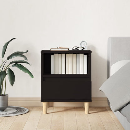 Comodini 2 pz Nero 40x35x50 cm - homemem39