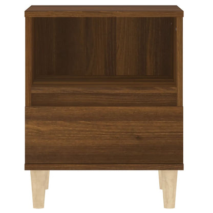Comodino Rovere Marrone 40x35x50 cm - homemem39