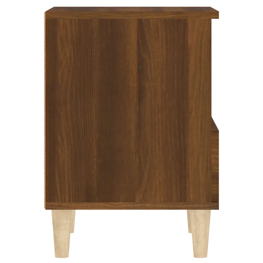 Comodini 2 pz Rovere Marrone 40x35x50 cm - homemem39