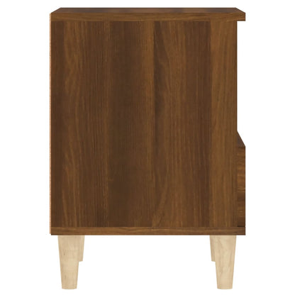 Comodini 2 pz Rovere Marrone 40x35x50 cm - homemem39