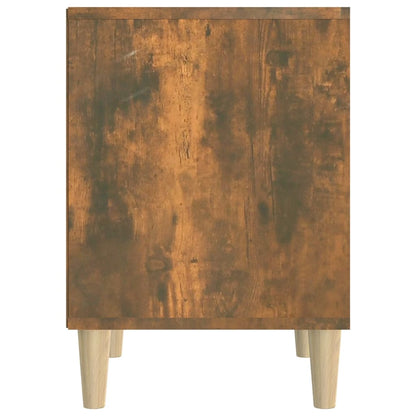 Comodini 2pz Rovere Fumo 40x35x50 cm - homemem39