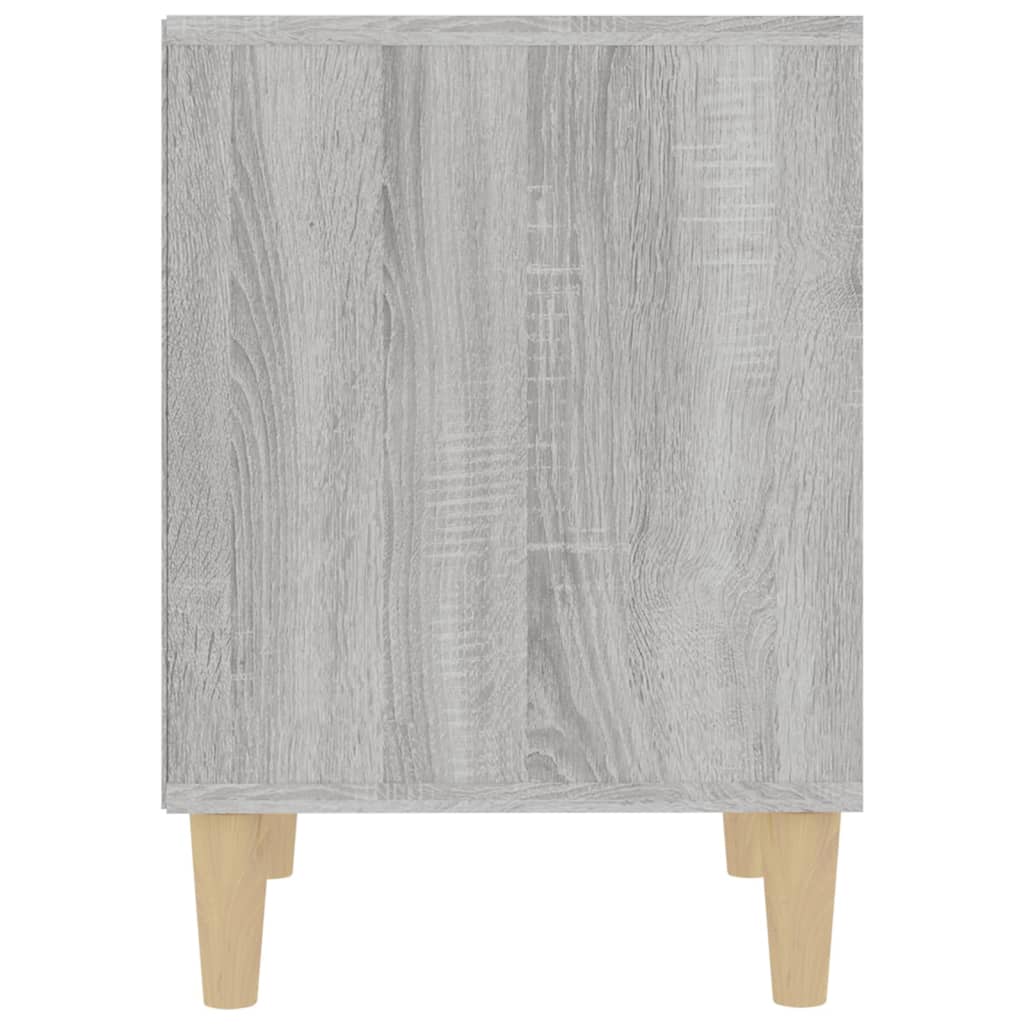 Comodino Grigio Sonoma 40x35x50 cm - homemem39