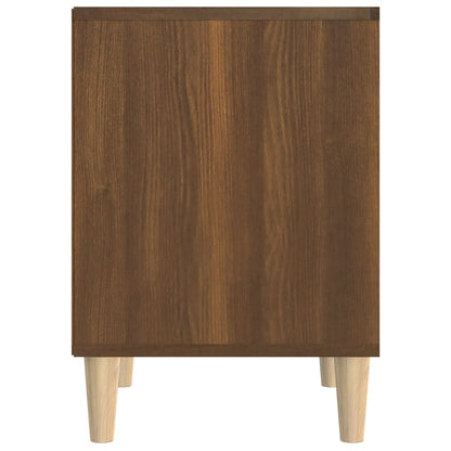 Comodino Rovere Marrone 40x35x50 cm - homemem39