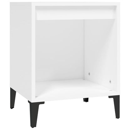 Comodino Bianco 40x35x50 cm - homemem39