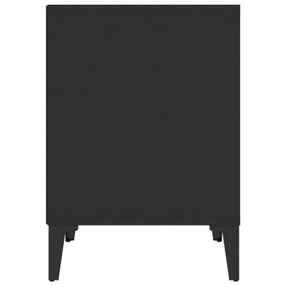 Comodino Nero 40x35x50 cm - homemem39