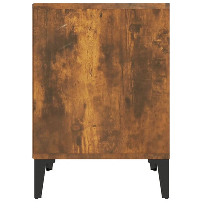 Comodini 2pz Rovere Fumo 40x35x50 cm - homemem39