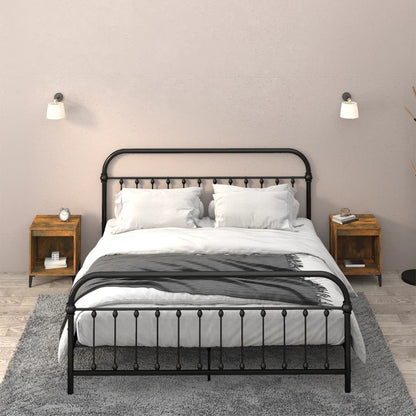 Comodini 2pz Rovere Fumo 40x35x50 cm - homemem39