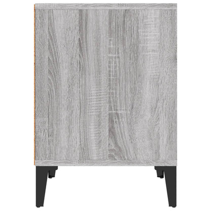 Comodino 2 pz Grigio Sonoma 40x35x50 cm - homemem39