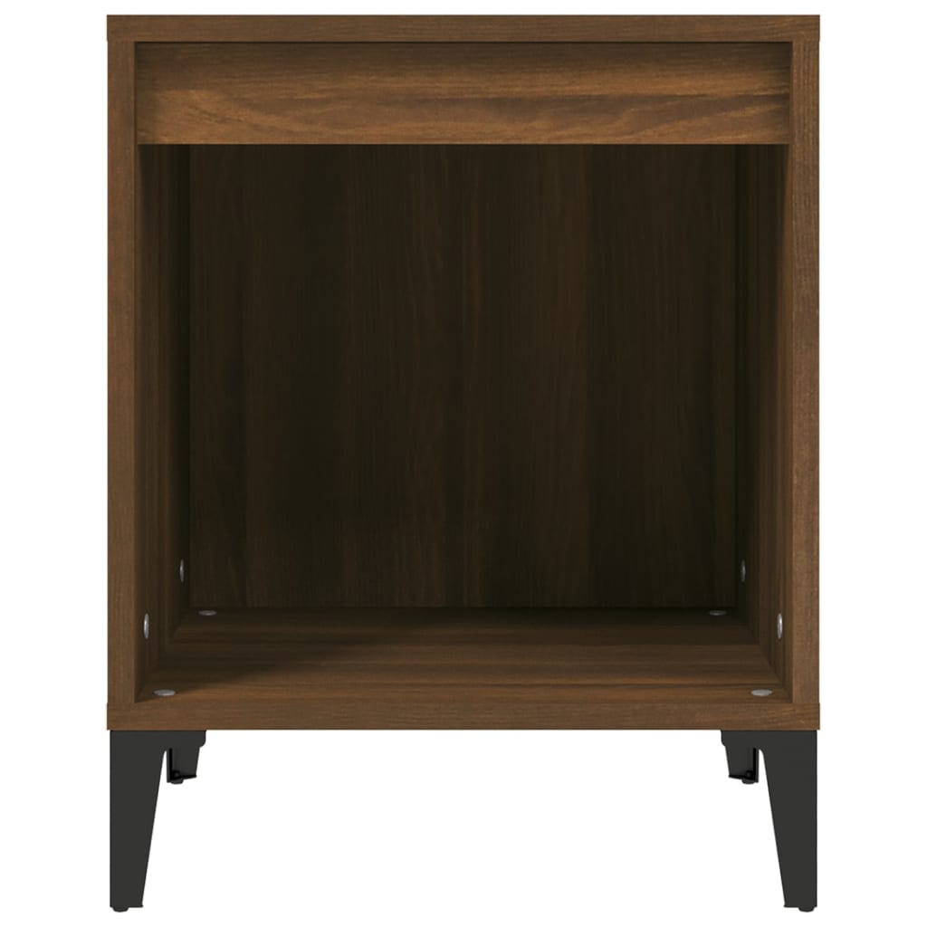 Comodini 2 pz Rovere Marrone 40x35x50 cm - homemem39