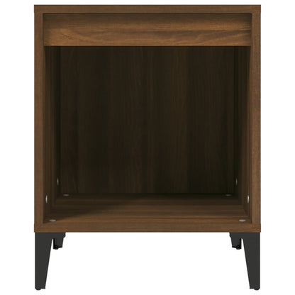 Comodini 2 pz Rovere Marrone 40x35x50 cm - homemem39