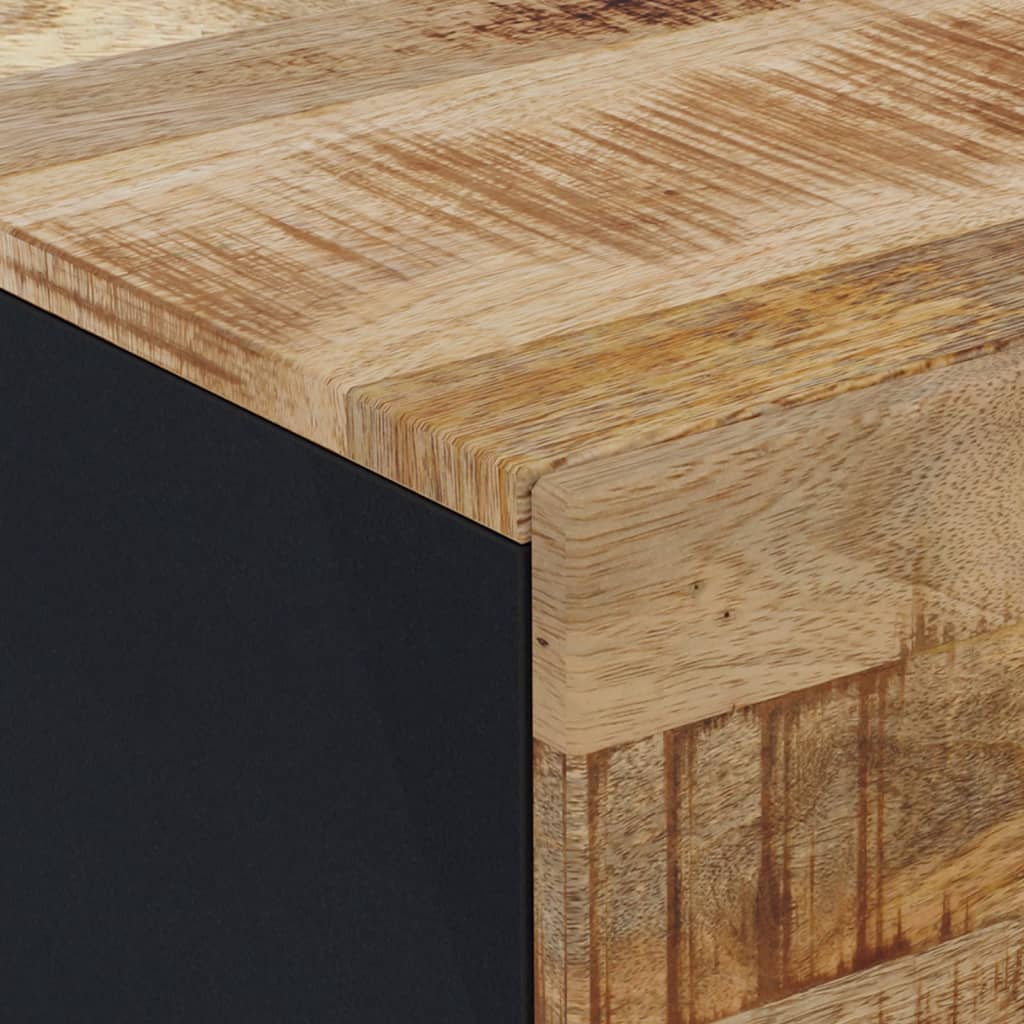 Credenze 2 pz 60x33x75 cm in Legno di Mango Grezzo | homemem39
