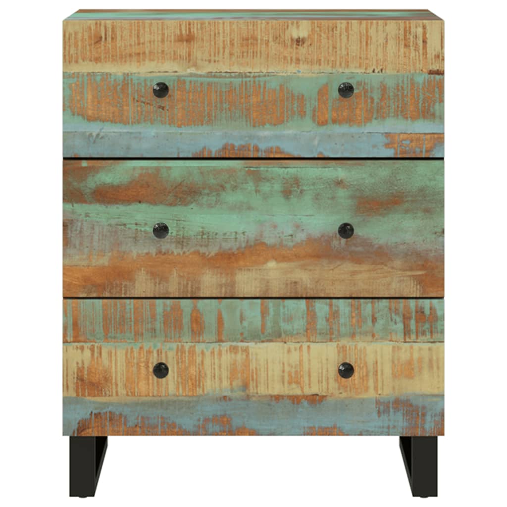Credenze 2pz 60x33x75 cm in Legno Massello di Recupero | homemem39