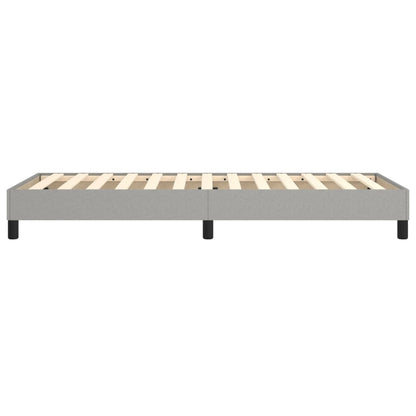 Struttura Letto a Rete a Molle Grigio Chiaro 80x200 cm Tessuto | homemem39