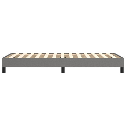 Struttura Letto a Rete a Molle Grigio Scuro 80x200 cm Tessuto | homemem39