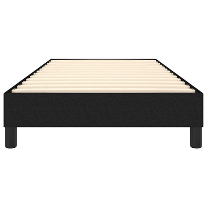 Struttura Letto a Rete a Molle Nero 80x200 cm Tessuto | homemem39