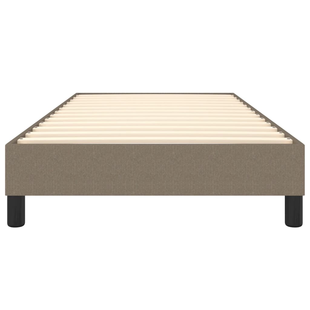 Struttura Letto a Rete a Molle Tortora 80x200 cm Tessuto | homemem39