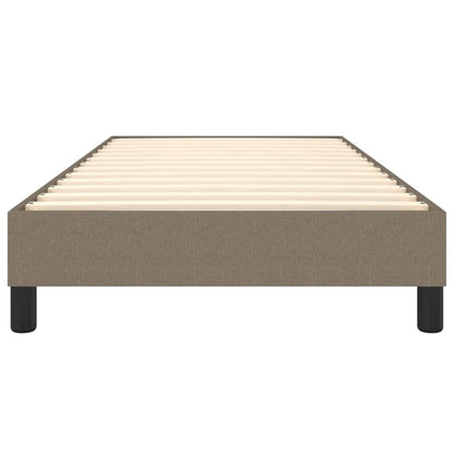 Struttura Letto a Rete a Molle Tortora 80x200 cm Tessuto | homemem39