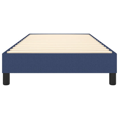 Struttura Letto a Rete a Molle Blu 80x200 cm in Tessuto | homemem39