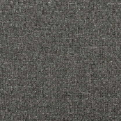Struttura Letto a Rete a Molle Grigio Scuro 90x190 cm Tessuto | homemem39