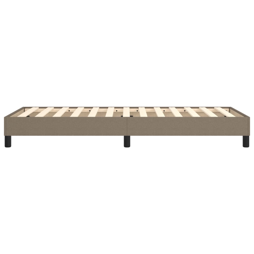 Struttura Letto a Rete a Molle Tortora 90x190 cm Tessuto | homemem39