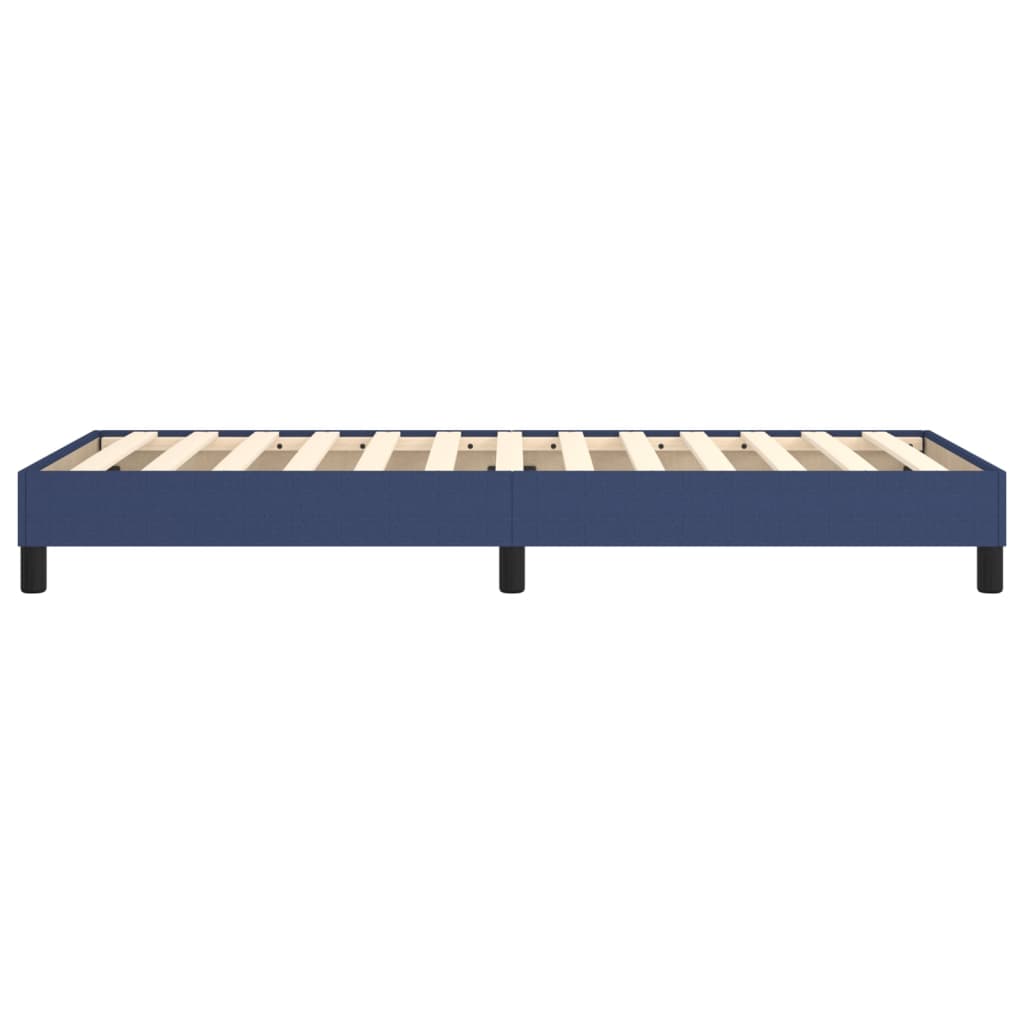 Struttura Letto a Rete a Molle Blu 90x190 cm in Tessuto | homemem39