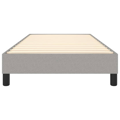 Struttura Letto a Rete a Molle Grigio Chiaro 90x200 cm Tessuto | homemem39