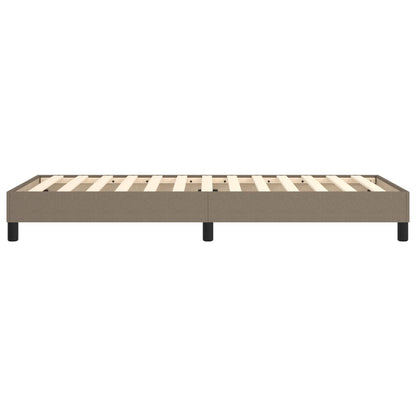 Struttura Letto a Rete a Molle Tortora 90x200 cm Tessuto | homemem39