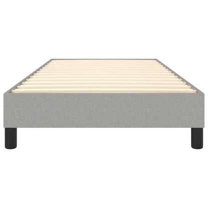 Struttura Letto a Rete a Molle Grigio Chiaro 100x200 cm Tessuto | homemem39