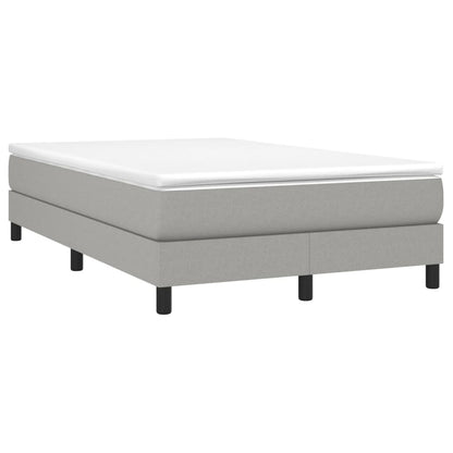 Struttura Letto a Rete a Molle Grigio Chiaro 120x200 cm Tessuto | homemem39