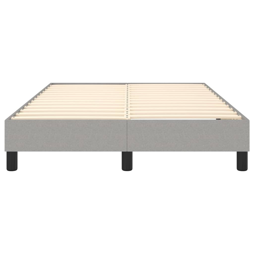 Struttura Letto a Rete a Molle Grigio Chiaro 120x200 cm Tessuto | homemem39