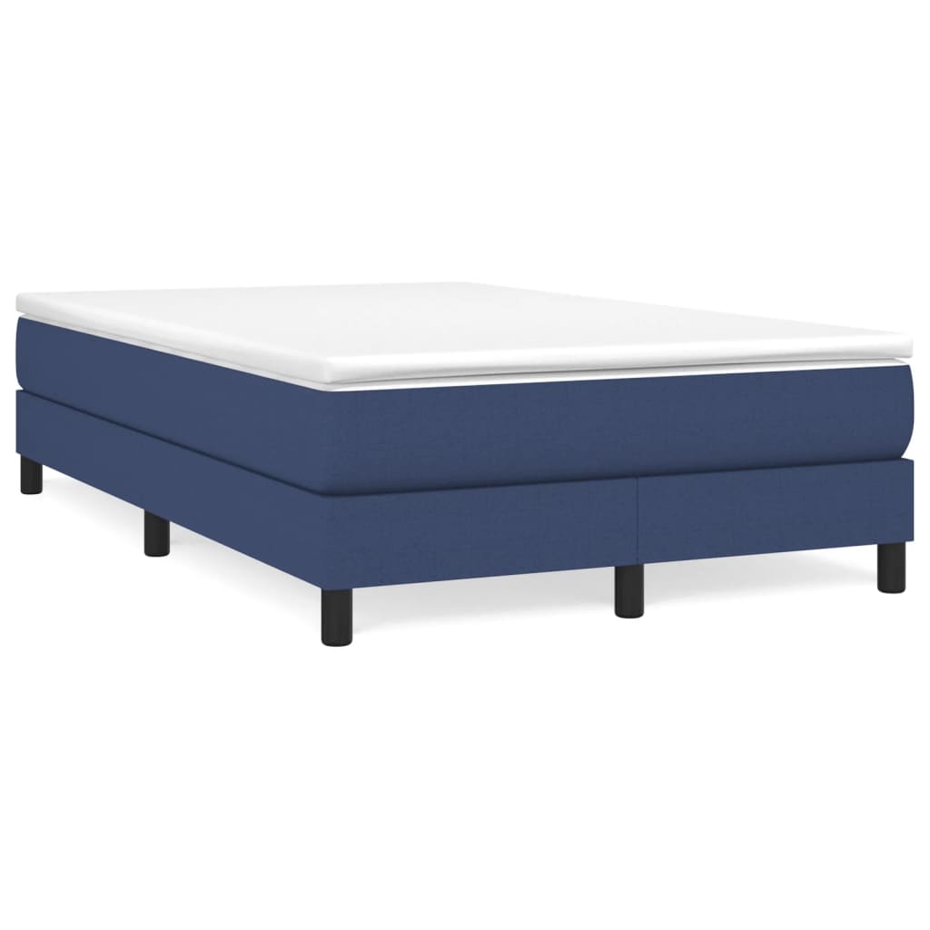 Struttura Letto a Rete a Molle Blu 120x200 cm in Tessuto | homemem39