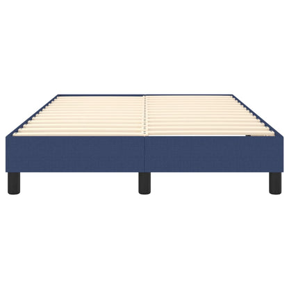 Struttura Letto a Rete a Molle Blu 120x200 cm in Tessuto | homemem39