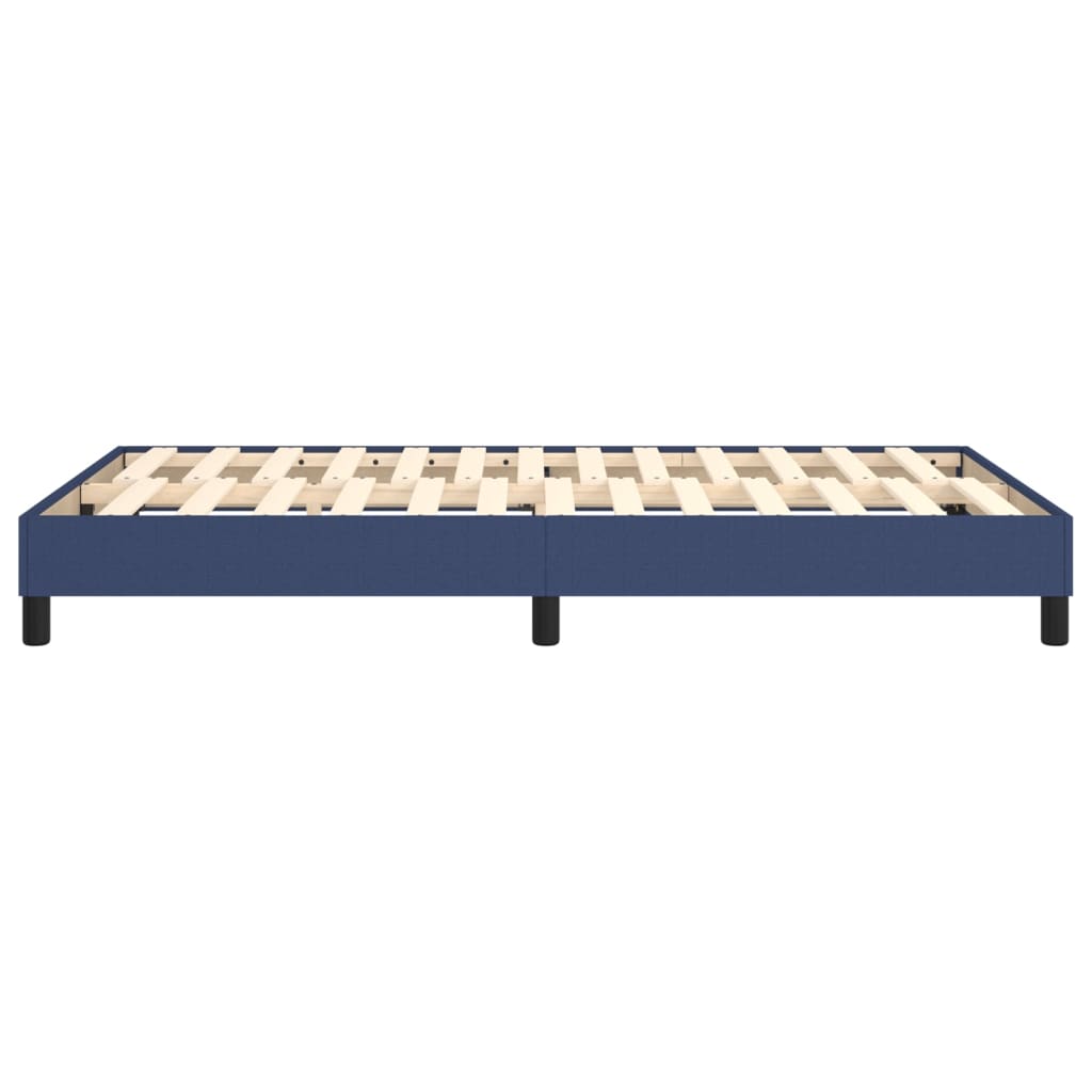 Struttura Letto a Rete a Molle Blu 120x200 cm in Tessuto | homemem39