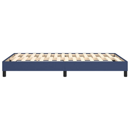 Struttura Letto a Rete a Molle Blu 120x200 cm in Tessuto | homemem39