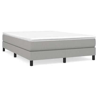 Struttura Letto a Rete a Molle Grigio Chiaro 140x190 cm Tessuto | homemem39