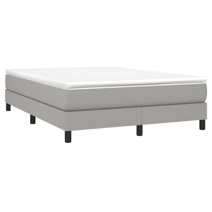 Struttura Letto a Rete a Molle Grigio Chiaro 140x190 cm Tessuto | homemem39