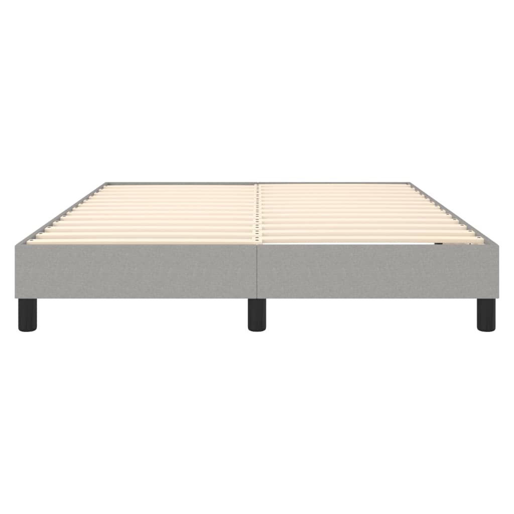 Struttura Letto a Rete a Molle Grigio Chiaro 140x190 cm Tessuto | homemem39