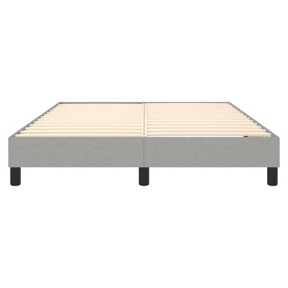 Struttura Letto a Rete a Molle Grigio Chiaro 140x190 cm Tessuto | homemem39