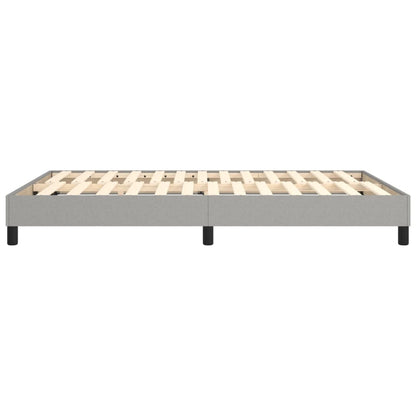 Struttura Letto a Rete a Molle Grigio Chiaro 140x190 cm Tessuto | homemem39