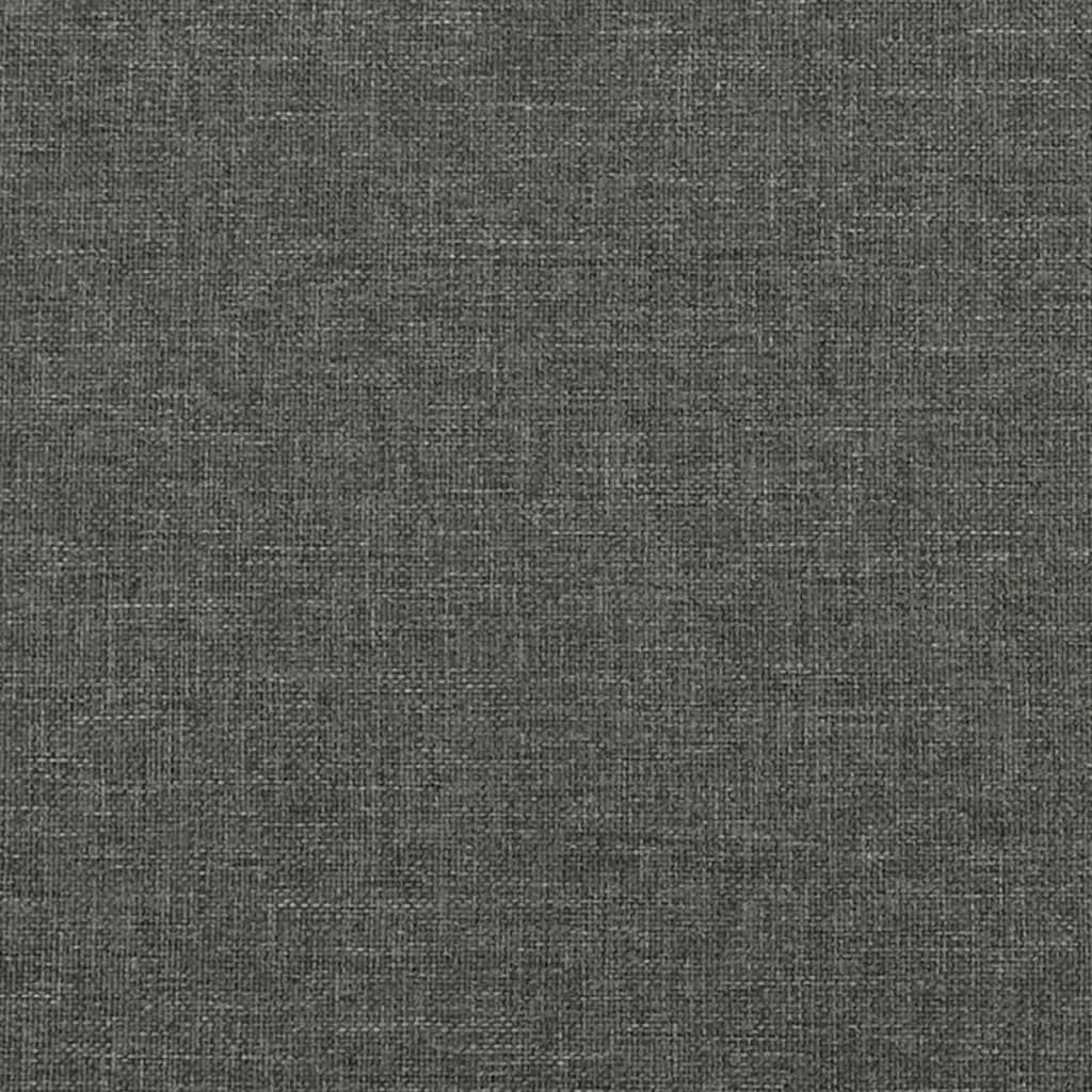Struttura Letto a Rete a Molle Grigio Scuro 140x190 cm Tessuto | homemem39