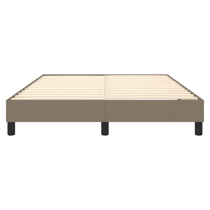 Struttura Letto a Rete a Molle Tortora 140x190 cm in Tessuto | homemem39