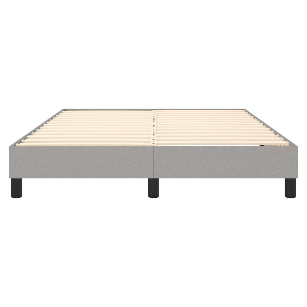 Struttura Letto a Rete a Molle Grigio Chiaro 140x200 cm Tessuto | homemem39