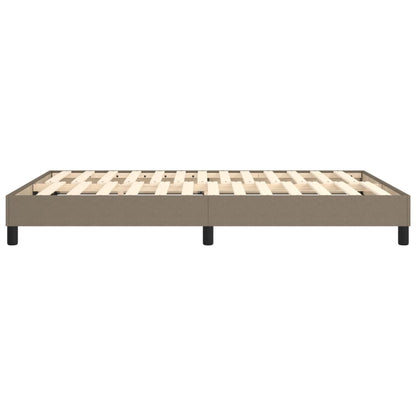 Struttura Letto a Rete a Molle Tortora 140x200 cm in Tessuto | homemem39