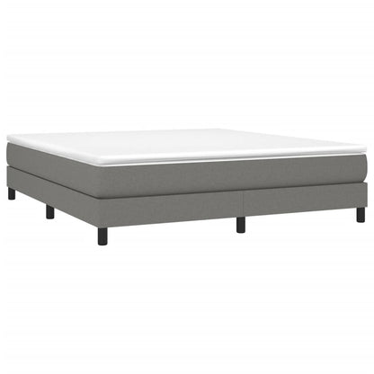 Struttura Letto a Rete a Molle Grigio Scuro 160x200 cm Tessuto | homemem39