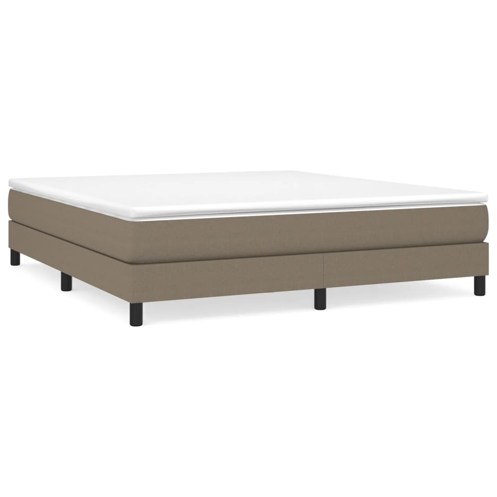 Struttura Letto a Rete a Molle Tortora 160x200 cm in Tessuto | homemem39