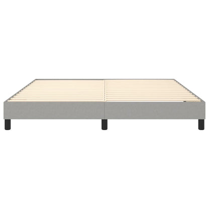Struttura Letto a Rete a Molle Grigio Chiaro 180x200 cm Tessuto | homemem39