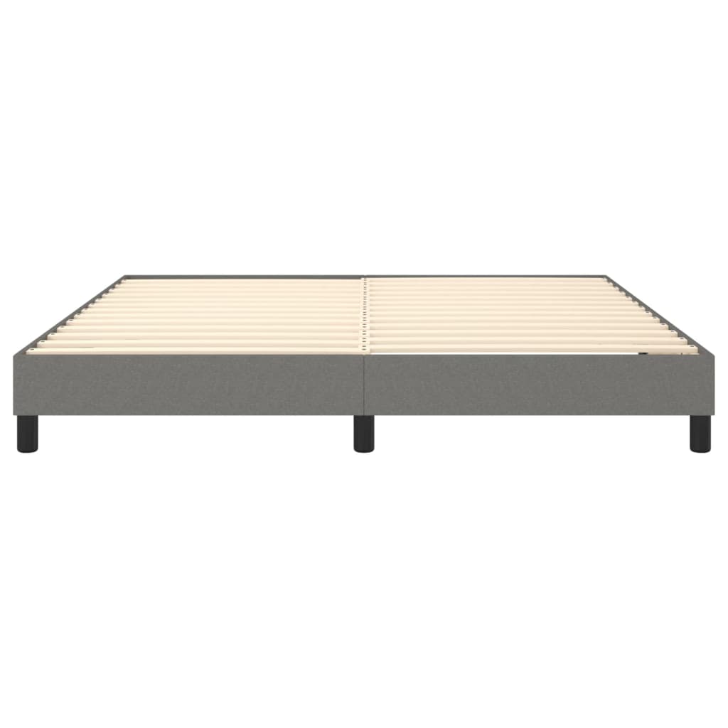 Struttura Letto a Rete a Molle Grigio Scuro 180x200 cm Tessuto | homemem39