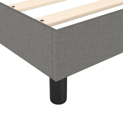 Struttura Letto a Rete a Molle Grigio Scuro 180x200 cm Tessuto | homemem39