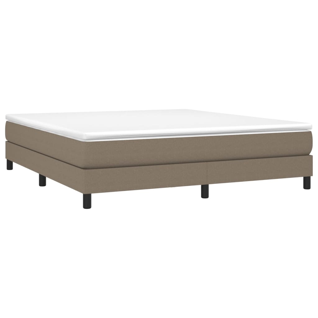 Struttura Letto a Rete a Molle Tortora 180x200 cm in Tessuto | homemem39