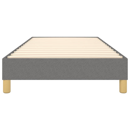 Struttura Letto a Rete a Molle Grigio Scuro 80x200 cm Tessuto | homemem39